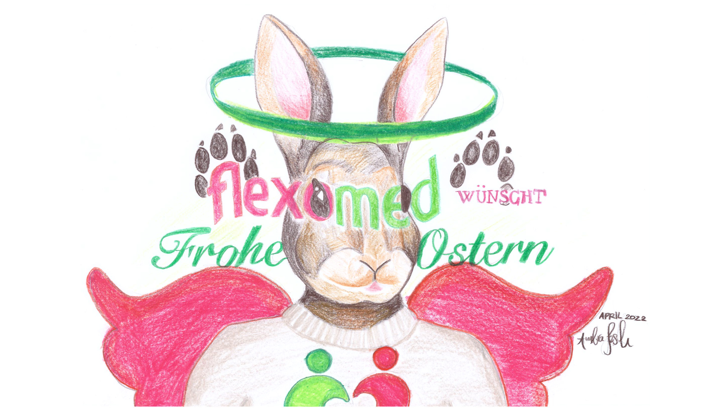 flexomed GmbH Personaldienst wünscht frohe Ostern. Foto / Bild: Ambra Resch
